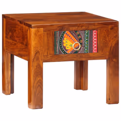 vidaXL Bedside Cabinet 2 pcs 40x40x36 cm Solid Wood Acacia bedside table - 40 x 40 x 36 cm/ 2 pcs - Additional view 10