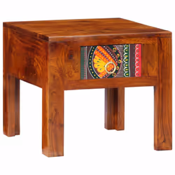 vidaXL Bedside Cabinet 2 pcs 40x40x36 cm Solid Wood Acacia bedside table - 40 x 40 x 36 cm/ 2 pcs - Additional view 9