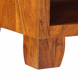 vidaXL Bedside Cabinet 2 pcs 40x40x36 cm Solid Wood Acacia bedside table - 40 x 35 x 45 cm/ 2 pcs - Additional view 6