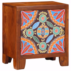 vidaXL Bedside Cabinet 2 pcs 40x30x45 cm Solid Wood Acacia bedside table - 1 pcs