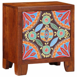 vidaXL Bedside Cabinet 2 pcs 40x30x45 cm Solid Wood Acacia bedside table - 1 pcs