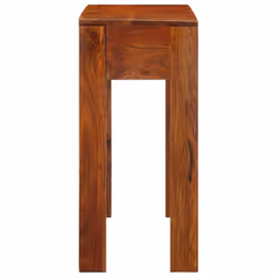 vidaXL Console Table 80x35x75 cm Solid Wood Acacia sofa table hallway table