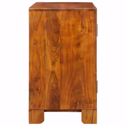vidaXL Sideboard Multicolour 90x35x60 Solid Wood Acacia cabinet cupboard - Additional view 5