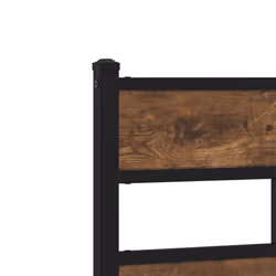 VidaXL 4017081 headboard/footboard Black, Oak - Additional view 5