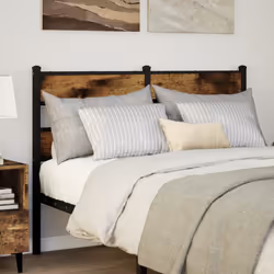 VidaXL 4017084 headboard/footboard Black, Oak - Additional view 2