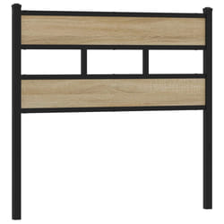 VidaXL 4017129 headboard/footboard Black, Oak