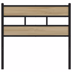 VidaXL 4017130 headboard/footboard Black, Oak - Additional view 3