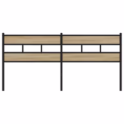 VidaXL 4017139 headboard/footboard Black, Oak - Additional view 3