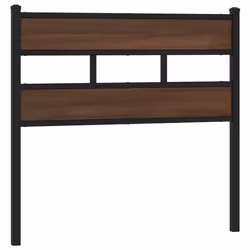 VidaXL 4017178, Brown, Oak, Steel, Wood, 80 cm, 850 mm, 91.5 cm