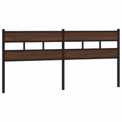 VidaXL 4017188, Brown, Oak, Steel, Wood, 191.5 cm, 1980 mm, 91.5 cm