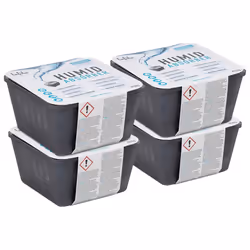vidaXL Moisture Absorbers with Refill Bags Dehumidifier Condensation Remover - 450 g, 4 pcs