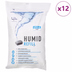 vidaXL Moisture Absorber Refills Dehumidifier Refill Moisture Trap Refill - 900 g, 12 pcs