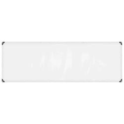 vidaXL Clear Tarpaulin with Eyelets 1x6 m Polyethylene transparent tarpaulin - 1 x 3 m