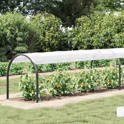 vidaXL Clear Tarpaulin with Eyelets 1x6 m Polyethylene transparent tarpaulin - 1 x 10 m