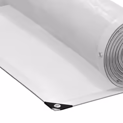 vidaXL Clear Tarpaulin with Eyelets 1x6 m Polyethylene transparent tarpaulin - 2 x 2 m - Additional view 10