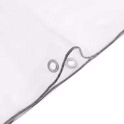 vidaXL Clear Tarpaulin with Eyelets 1x6 m Polyethylene transparent tarpaulin - 2 x 2 m - Additional view 9