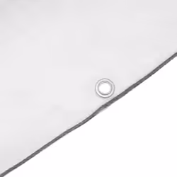 vidaXL Clear Tarpaulin with Eyelets 1x6 m Polyethylene transparent tarpaulin - 3 x 5 m