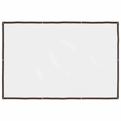 vidaXL Clear Tarpaulin with Eyelets 2x3 m Polyethylene transparent tarpaulin