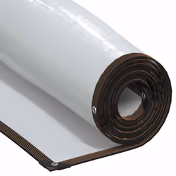 vidaXL Clear Tarpaulin & Eyelets Clear Tarp Waterproof Tarpaulin Polyethylene - 4 x 12 m