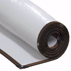 vidaXL Clear Tarpaulin & Eyelets Clear Tarp Waterproof Tarpaulin Polyethylene - 10 x 10 m - Additional view 4