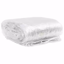 vidaXL Clear Tarpaulin with Eyelets Clear Tarp Waterproof Tarpaulin Sheet PVC - 2 x 10 m