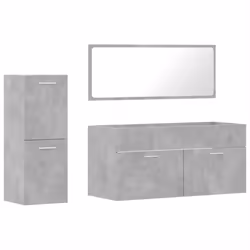 VidaXL 3308534, Grey, Wood, 1000 mm, 385 mm, 460 mm, 100 cm