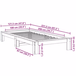 VidaXL 3308734 bed frame - Additional view 8
