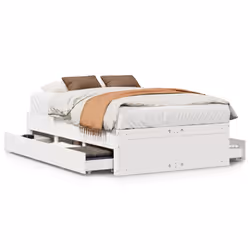 VidaXL 3308820, White, 138.5 cm, 193.5 cm, 41 cm, 1350 x 1900 mm, 590 x 360 x 185 mm