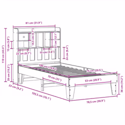 VidaXL 3308869 bed frame