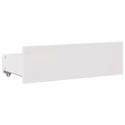 vidaXL Bookcase Bed without Mattress Bed White Small Single Solid Wood Pine - Additional view 7
