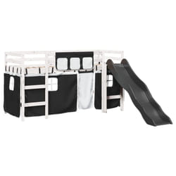 VidaXL 3309068 kids bed Black, White Polyester