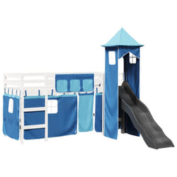 VidaXL 3309123 kids bed Blue Polyester