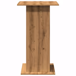 vidaXL Bar Table with Storage Pub Bistro Table Artisan Oak Engineered Wood - Additional view 4