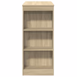 vidaXL Bar Table with Racks Kitchen Bistro Table Sonoma Oak Engineered Wood - Additional view 4