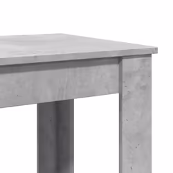 vidaXL Bar Table Kitchen Pub Table Bistro Table Concrete Grey Engineered Wood - Additional view 6