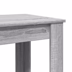 vidaXL Bar Table Kitchen Pub Table Bistro Table Grey Sonoma Engineered Wood - Additional view 6