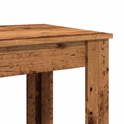 vidaXL Bar Table Kitchen Counter Table Bistro Table Old Wood Engineered Wood - Additional view 6