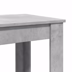 vidaXL Bar Table Kitchen Pub Table Bistro Table Concrete Grey Engineered Wood - Additional view 6