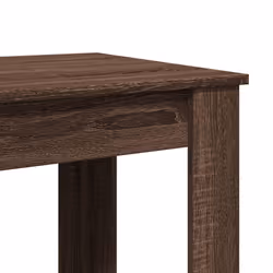 vidaXL Bar Table Kitchen Pub Table Bistro Table Brown Oak Engineered Wood - Additional view 6