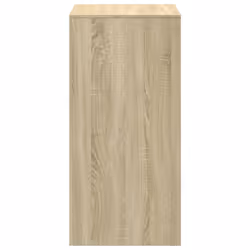 vidaXL Bar Table Kitchen Counter Table Bistro Table Sonoma Oak Engineered Wood - Additional view 4