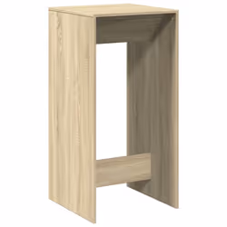 vidaXL Bar Table Kitchen Counter Table Bistro Table Sonoma Oak Engineered Wood - Additional view 5