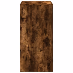 vidaXL Bar Table Kitchen Counter Table Bistro Table Smoked Oak Engineered Wood - Additional view 4
