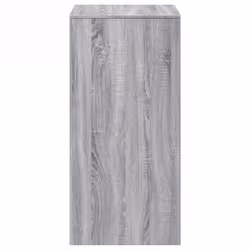 vidaXL Bar Table Kitchen Pub Table Bistro Table Grey Sonoma Engineered Wood - Additional view 4