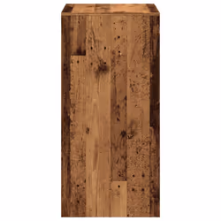 vidaXL Bar Table Kitchen Counter Table Bistro Table Old Wood Engineered Wood - Additional view 4