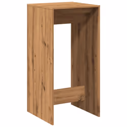 vidaXL Bar Table Kitchen Pub Table Bistro Table Artisan Oak Engineered Wood - Additional view 5