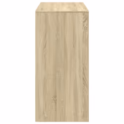 vidaXL Bar Table Kitchen Counter Table Bistro Table Sonoma Oak Engineered Wood - Additional view 4