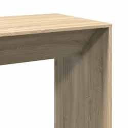 vidaXL Bar Table Kitchen Counter Table Bistro Table Sonoma Oak Engineered Wood - Additional view 6