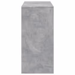 vidaXL Bar Table Kitchen Pub Table Bistro Table Concrete Grey Engineered Wood - Additional view 4