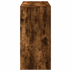 vidaXL Bar Table Kitchen Counter Table Bistro Table Smoked Oak Engineered Wood - Additional view 4