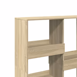 vidaXL Book Cabinet/Room Divider Bookcase Storage Cabinet Bookshelf Old Wood - sonoma oak, 100 x 33 x 115 cm - Additional view 6